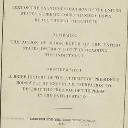 Proof of The Roosevelt Pana...