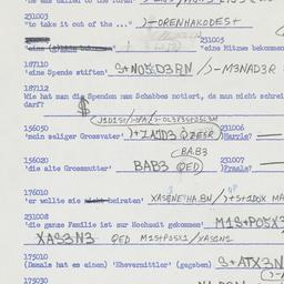 Western questionnaire, answ...