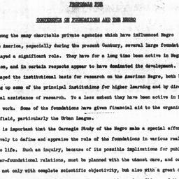 Proposals for Conference on...