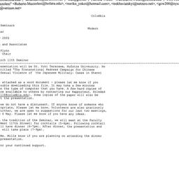 Announcements, 2005-02-23. ...