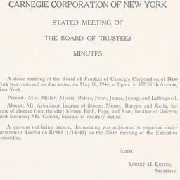 Board of Trustees
