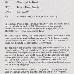 Board of Trustees
