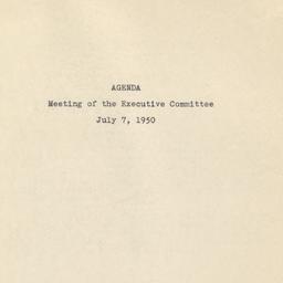 Executive Committee Meeting