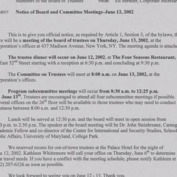 Board of Trustees - Meeting...