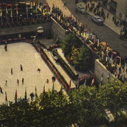 The "Rockefeller Plaza...