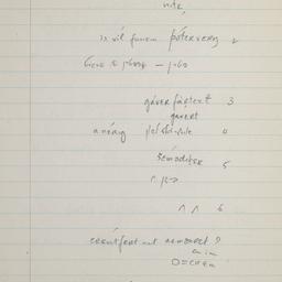 Eastern questionnaire, blue...