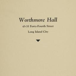 Worthmore Hall, 45-35 44 St...