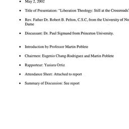 Minutes, 2002-05-02. Latin ...