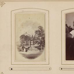 Two Images: Engraving of a ...
