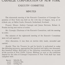 Executive Committee Meeting...