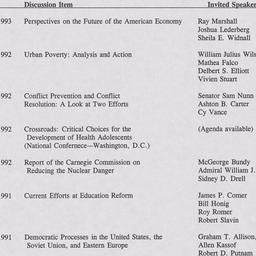 Agenda Committee