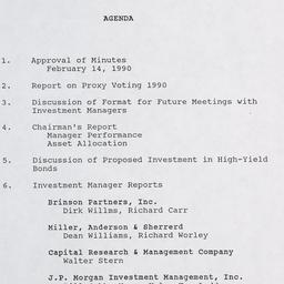 Meeting of the Finance and ...