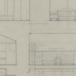 Bedroom interior elevations
