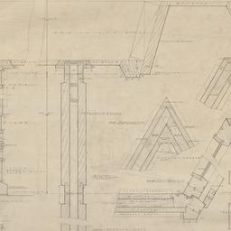 Wall sections, framing details