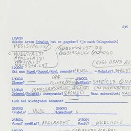 Western questionnaire, answ...