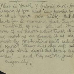 Essay on Truth, undated : a...