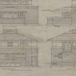 Working drawing #2: Front, ...