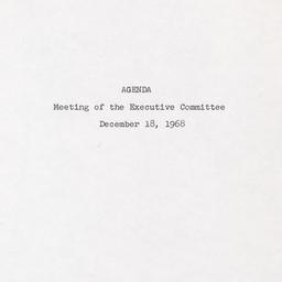 Executive Committee Meeting