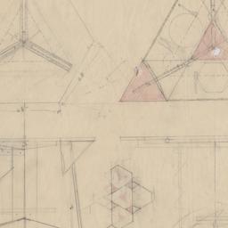 Triangular table plans, ele...