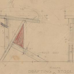 Drafting stool elevations
