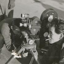 The director is filming whi...