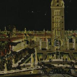 View of Dreamland by Night,...