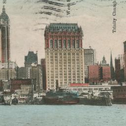New York Scene from Hudson