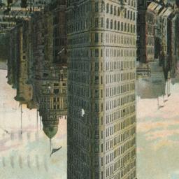 Flat Iron Building, New York.