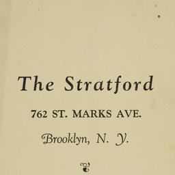 The Stratford-Flushing Apar...