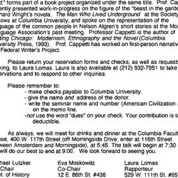 Announcements, 1996-02-22. ...
