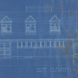 Working drawing #4: East el...