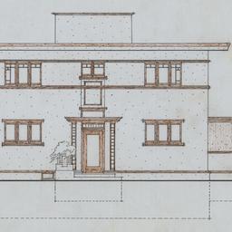 Entrance elevation