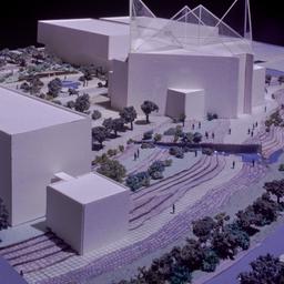 Model, aerial view.
