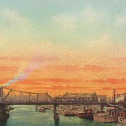 Elevated R.R. Bridge, New York