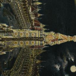 View of Luna Park at Night,...