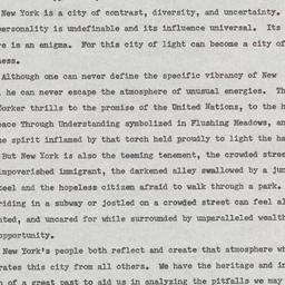 New York's Future as I ...