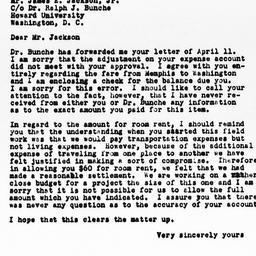 Letter from Rowena S. Hadse...