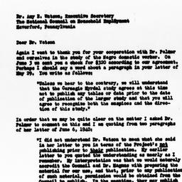 Letter from Samuel A. Stouf...