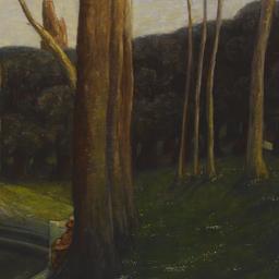 Landscape in an Italian Park