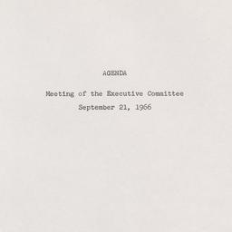 Executive Committee Meeting