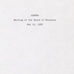 Meeting of the Board of Tru...