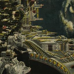 Luna Park at Night, Coney I...