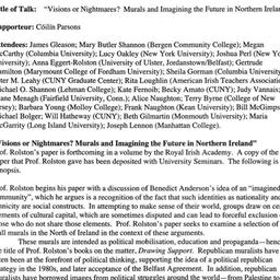 Minutes, 2003-11-07. Irish ...