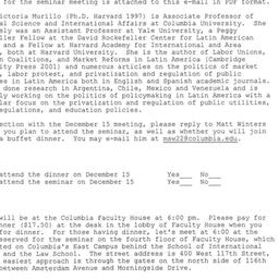 Announcements, 2003-12-15. ...