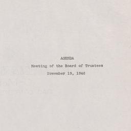 Meeting of the Board of Tru...