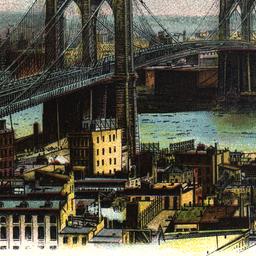 Brooklyn Bridge from N.Y. City
