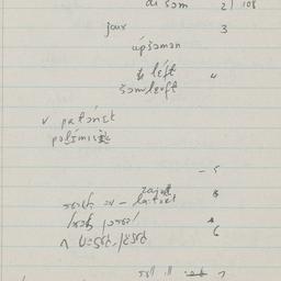 Eastern questionnaire, blue...