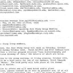 Correspondence, 2004-07-24....