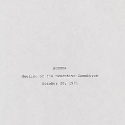 Executive Committee Meeting
