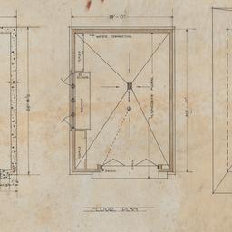 Garage foundation, first fl...